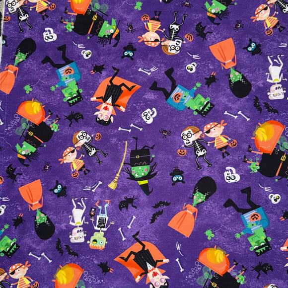 Halloween Season by Edward Miller- Michael Miller Fabrics- 1 Yd - Trick or Treat - Picture 1 of 9